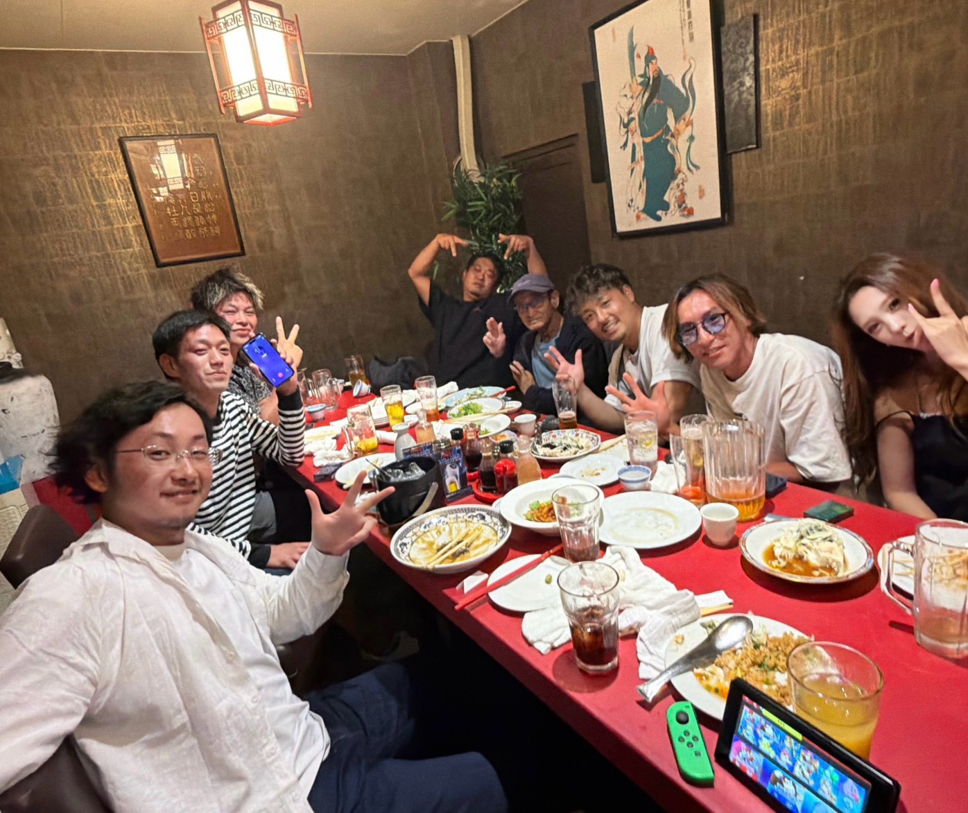 株式会社大八建設工業3周年のお祝い写真